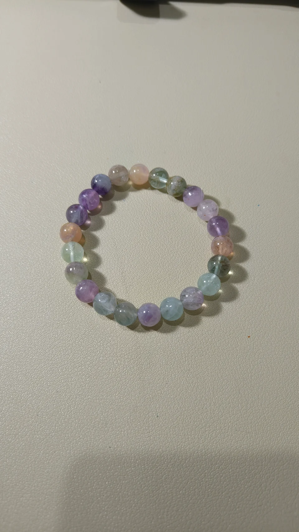 羽毛螢石手鍊